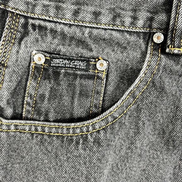 Jordan Craig Men's 38 Faded Shorts Y2K Style Grunge Skater - Picture 3 of 10